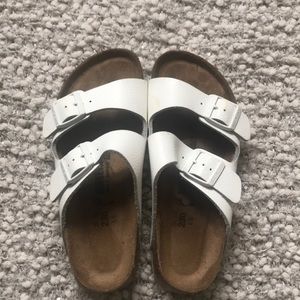 White Birkenstocks